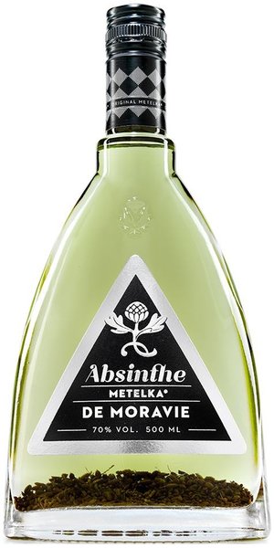 Absinthe  de Moravie  Czech absinth by Metelka  70% vol.  0.20 l