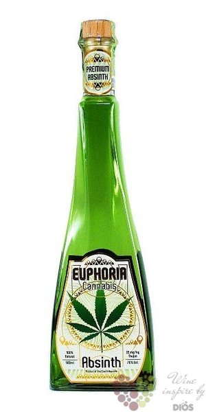 Euphoria „ Cannabis ” czech absinth Hill´s  70% vol.  0.50 l