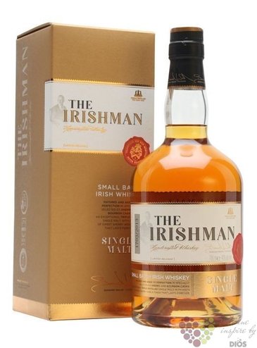Irishman single malt Irish whiskey 40% vol.  0.70 l