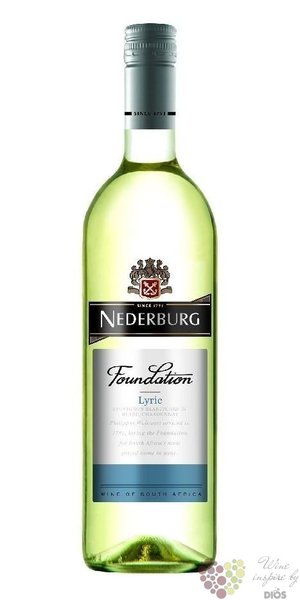 Sauvignon blanc „ Foundation ” 2019 Western Cape Nederburg  0.75 l
