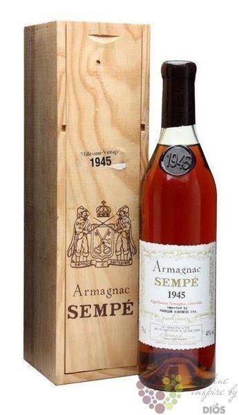 Semp 1982 vintage Bas Armagnac 40% vol.  0.70 l