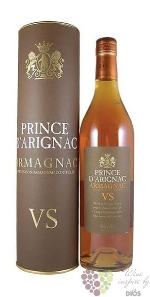 Prince dArignac  VS  Armagnac Aoc 40% vol.    0.70 l