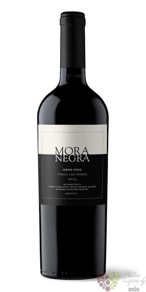 Malbec &amp; Bonarda „ Mora Negra ” 2013 San Juan premium wine finca las Moras  0.75 l