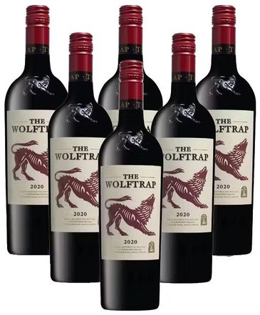 the Wolftrap 2021 Coastal region Boekenhoutskloof  6x 0.75 l