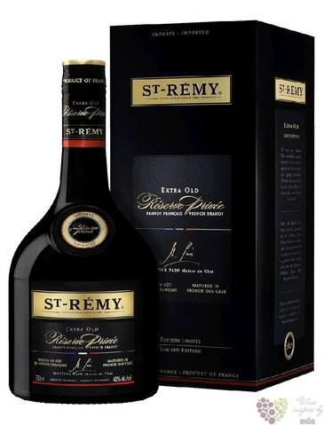 Saint Rmy  XO prive  premium French brandy 40% vol.  0.70 l