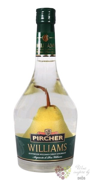 Pircher  Williams with pear  South Tyrol Pear Williams brandy 40% vol.  0.70 l