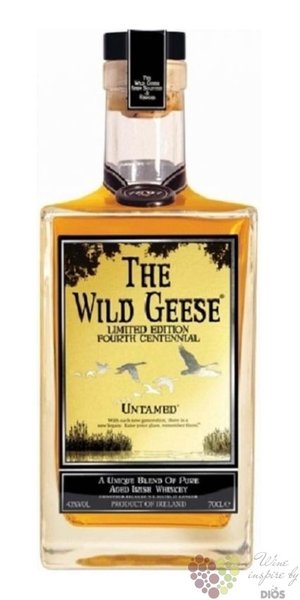 Wild Geese  ltd edition of 4th centennial  single malt Irish whiskey 43% vol.0.70 l