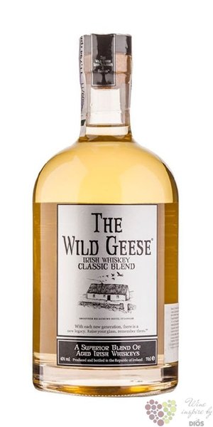 Wild Geese  Classic blend  blended Irish whiskey 40% vol.   0.70 l