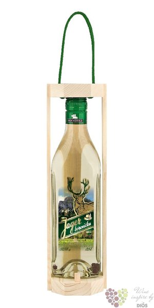 Borovika  Jager  original Slovakian herbal liqueur 37.5% vol.  0.50 l