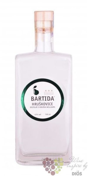 Bartida  Hrukovice Williams  moravian fruits brandy 43% vol.  0.70 l