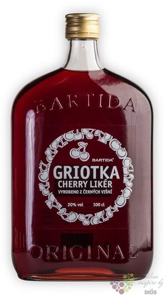 Bartida  Griotka Cherry  moravian liqueur 20% vol.  1.00 l