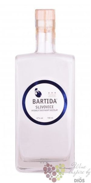 Bartida  Slivovice  moravian fruits brandy 47% vol.  0.70 l