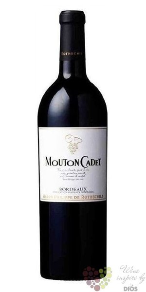 Bordeaux rouge  Mouton Cadet  Aoc 2014 Baron Philippe de Rothschild  0.75 l