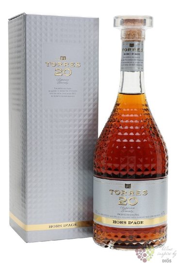 Brandy de Catalunya  XO Hors dAge Special edition  aged 20 years Miguel Torres 40% vol.  0.70 l