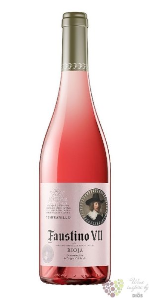 Rioja rosado  Faustino VII  DOCa 2015 bodegas Faustino Martinez  0.75 l