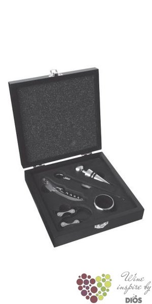 Wood box  Black A  with accessory set