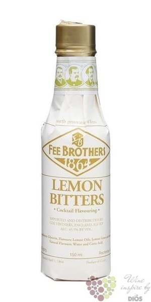 Fee Brothers bitters  Lemon  coctail flavouring 45.9% vol.  0.150 l