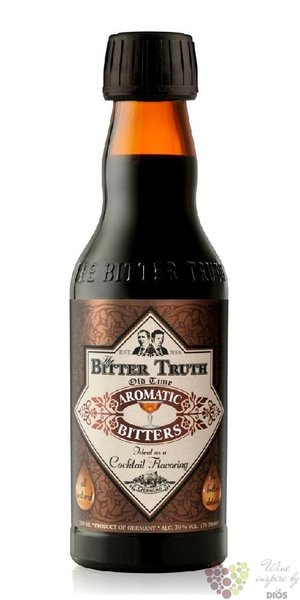 Bitter Truth bitters  Old time aromatic  coctail flavoring 39% vol.  0.20 l
