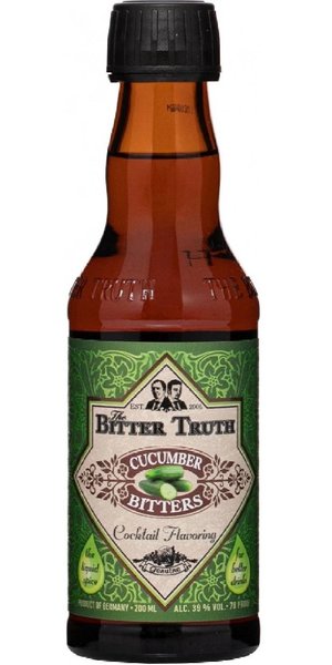 Bitter Truth bitters  Cucumber   Coctail flavoring 39% vol.  0.20 l