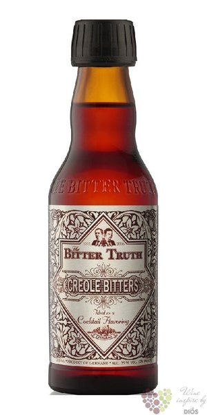 Bitter Truth bitters  Creole  coctail flavoring 39% vol.    0.20 l