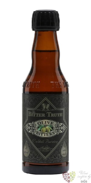 Bitter Truth bitters  Olive  coctail flavoring 39% vol.  0.20 l