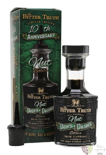 Bitter Truth bitters Drop &amp; dashes  Nut  coctail flavoring 42% vol.  0.10 l