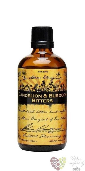 Dr.Adams Elmegirab bitters  Dandelion &amp; Burdock  coctail flavoring 31.5% vol.    0.10 l