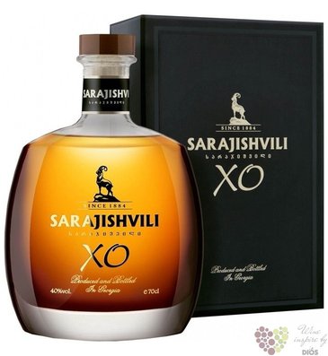 Sarajishvili  XO  exclusive Georgian brandy by David Sarajishvili 40% vol.  0.70 l