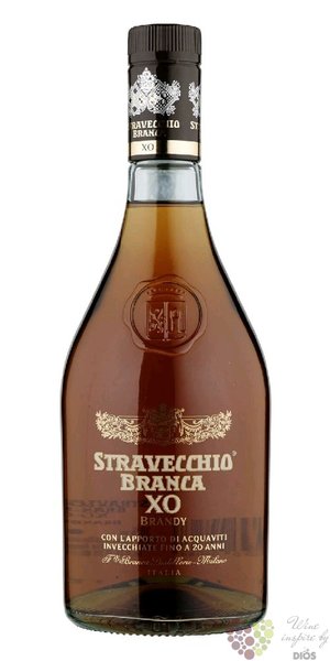 Stravecchio  XO  Italian brandy by Fratelli Branca 38% vol.  0.70 l