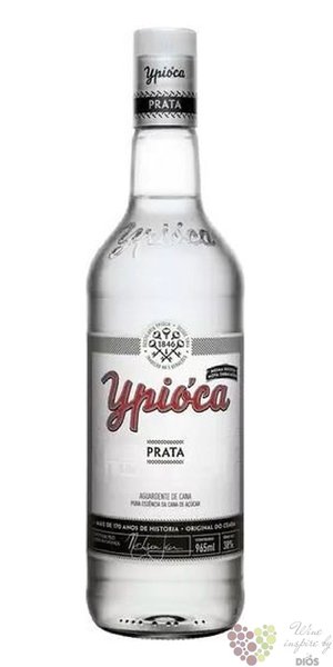 Ypioca  Prata Classic  traditional Brasil Cachaca 38% vol.  1.00 l