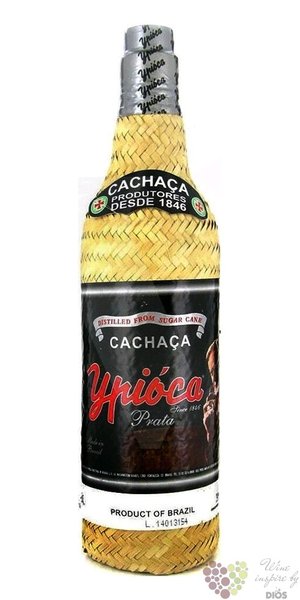 Ypioca  Prata  traditional Brasil Cachaca 38% vol.  0.70 l