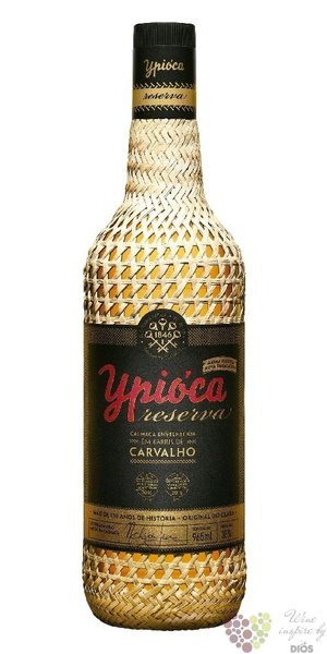 Ypioca Rserva  Carvalho Ouro  traditional Brasil Cachaca 38% vol.  1.00 l