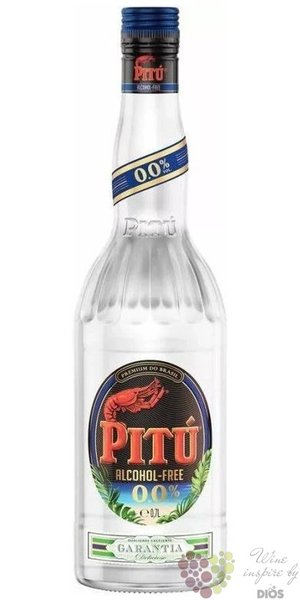 Pitu cachaca original Brasilian cane brandy  00% vol.  0.70 l