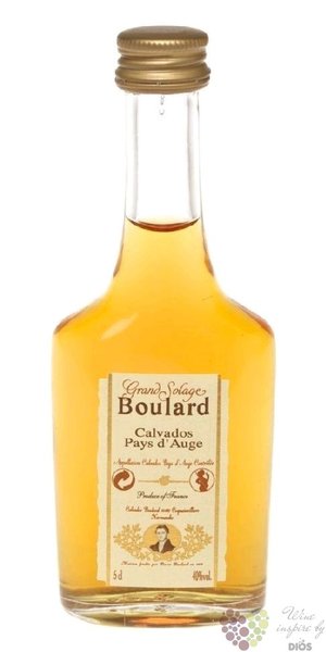 Boulard  VSOP  French Calvados Pays dAuge 40% vol.  0.03 l