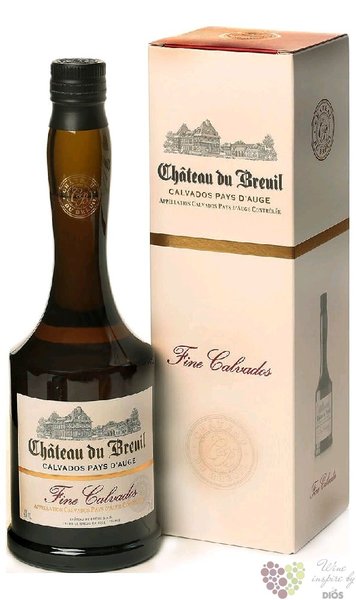 Chateau du Breuil  Fine  gift box Calvados Pays dAuge 40% vol.  0.70 l