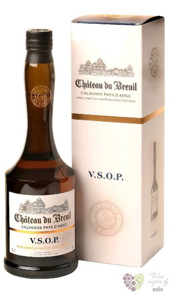 Chateau du Breuil  VSOP  gift box Calvados Pays dAuge 40% vol.  0.70 l