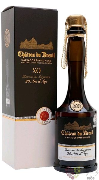 Chateau du Breuil  Rserve des Seigneurs XO  aged 20 years gift box Calvados 41% vol.  0.70 l