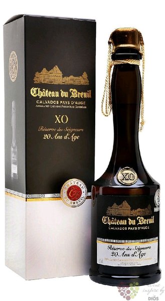 Chateau du Breuil  Rserve des Seigneurs XO  gift box aged 20 years Calvados 41% vol. 0.35 l