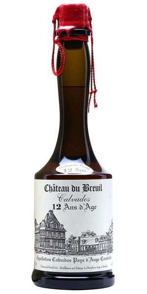 Chateau du Breuil  Single cask 17093  aged 12 years Calvados Pays dAuge  44.8% vol.  0.70 l