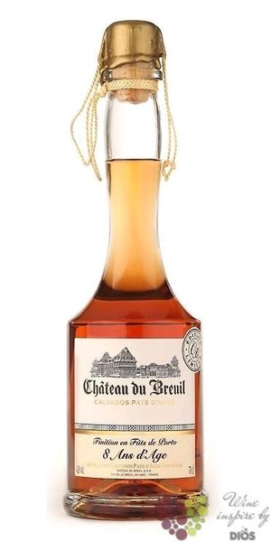 Chateau du Breuil  Porto cask  aged 8 years Calvados Pays dAuge 42% vol.  0.70 l