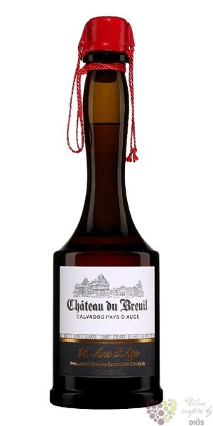 Chateau du Breuil  15 ans dAge  Calvados Pays dAuge 41% vol.  0.35 l