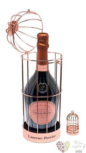 Laurent Perrier ros brut gift set Champagne Aoc  0.75 l