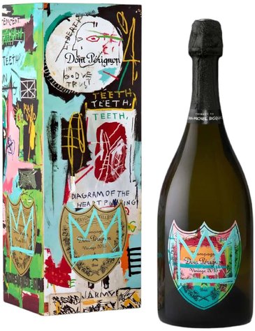 Dom Perignon  Jean Michel Basquiat Blue 2015  brut Champagne Aoc  0.75 l