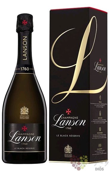 Lanson  le Black Rserve  brut Champagne Aoc  0.75 l