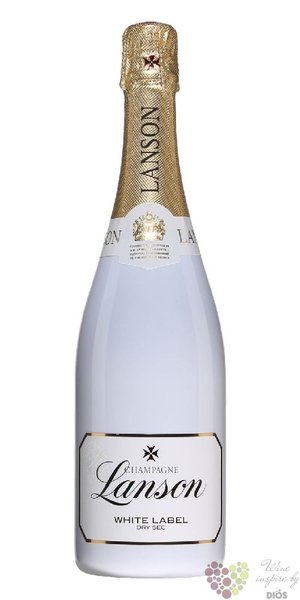 Lanson  White label ICE Style  Dry sec Champagne Aoc  0.75 l