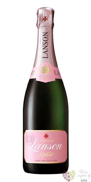 Lanson ros brut Champagne Aoc  0.75 l