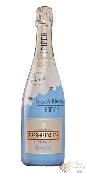 Piper Heidsieck  Riviera  demi sec Champagne Aoc  0.75 l
