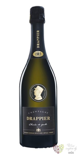 Drappier blanc  cuve Charles de Gaulle  brut Champagne Aoc    0.75 l