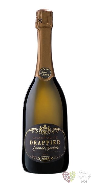 Drappier blanc  Grande Sendree  2010 brut Champagne Aoc  0.75 l
