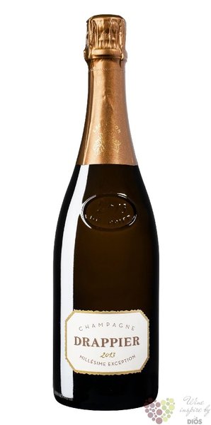 Drappier blanc  Millesime Exception  2015 brut Champagne Aoc  0.75 l